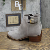 Cole Haan Women's Faux Suede Haidyn Bootie W21603 Stormy Gray Suede 5B