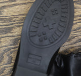 Sun + Stone Anyaa Wide-Calf Buckled Over-the-Knee Boots Black 8.5M-WC
