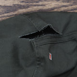 LC Lauren Conrad Womens Denim Snap Front Peplum Jacket 1660f6d154c56c Green M