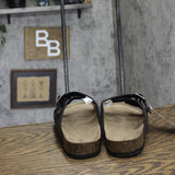 Goodfellow & Co Mens Ashwin Two Band Footbed Sandals 81202616 Black 11