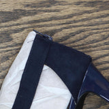 Lifestride Womens Giovanna 2 Open Side Pumps Heels 4530520_9_5_M Navy Blue 9.5M
