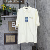 Port Authority Mens Country Meadows Retirement K448 Polo Shirt Cream Off White L