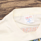 Heft Mens Vintage Alabama Pass It On Down Tour 90s Band Tee White M