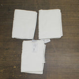 Linum Home  Textiles Turkish Cotton Denzi 3-Piece Hand Towel Set White 16x30