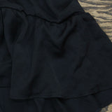 Lisa Rinna Women's Pull On Ruffled Faux Wrap Midi Skirt