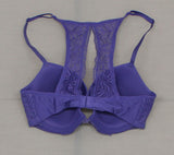 Paramour Women's Carolina Seamless Plunge Contour Lace Back Bra