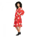 A New Day Women's Long Sleeve Midi Sheath Dress