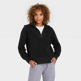 A New Day Women's Sherpa Quarter Zip Sweatshirt
