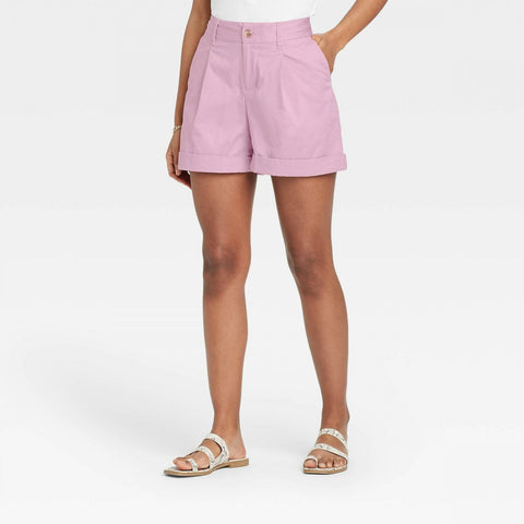 A New Day Women's Pleat Front Shorts