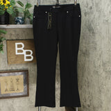 DG2 by Diane Gilman Women's Petite Eco Stretch Ponte Boot Cut Pants