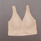 Rhonda Shear Jacquard Ahh Bra With Removable Pads
