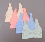 Rhonda Shear 4 Pack Seamless Ahh Bra Sorbet XL