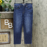 Ella Moss Women's High Rise Slim Straight Ankle Jeans