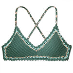 Xhilaration Women's Crochet Bralette Bikini Top