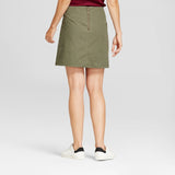 A New Day Women's Casual A Line Skirt Olive 16
