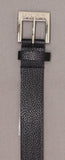 DKNY Women's Pebbled Faux Leather Grommet Belt