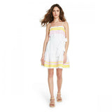 Lisa Marie Fernandez For TRGT Women's Sleeveless Ric Rac Mini Dress
