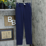 Denim & Co. Women's Active French Terry Straight Leg Pants with Pockets