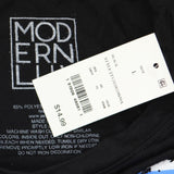 Modern Lux Women's Short Sleeve Crewneck New York Photo Graphic T-Shirt Black L