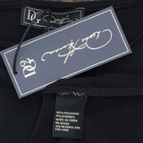 DG2 by Diane Gilman Women's Liquid Jersey Knit Ruffle Top