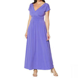 IMAN Women's Petite Boho Chic Knit Maxi Dress