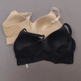 Rhonda Shear 2 Pack Molded Cup Bras With Mesh Back Detail Dark Nude/ Black 2X