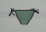 Xhilaration Womens Crochet String Bikini Swim Bottom Green XS