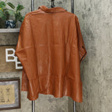 Slinky Brand Women's Faux Leather Topper Jacket