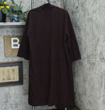 Prologue Women's Long Sleeve Wrap Coat Burgundy Medium