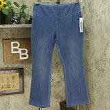 Women with Control Women's Petite Prime Stretch Denim Low Bell Jeans