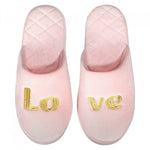 INC International Concepts Women's Love Velour Scuff Slippers