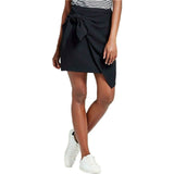 Who What Wear Women's Tie Skirt Black 12