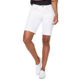 NYDJ Women's Ella Side Slit Denim Shorts