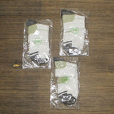 XTF by Extreme Fit Ankle-High 3-Pair Compression Socks Set