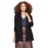 A New Day Women's Open Neck French Terry Sweatshirt Cardigan
