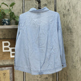 DG2 by Diane Gilman Women's Relaxed Lightweight Chambray Jean Jacket