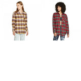 Wild Fable Women's Plaid Long Sleeve Button Down Heavyweight Flannel Shirt