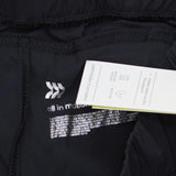 All in Motion Mid-Rise Stretch Woven Tapered Leg Capri Leggings 21" Black XS
