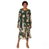 Antthony Women's 2 Piece Jacket and Cap Sleeve Top