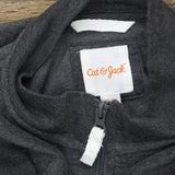 Cat & Jack Boys' Loop Terry Full Zip Mock Neck Sweatshirt