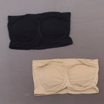 Rhonda Shear 2 Pack Women's Underwire Bandeau Bras With Removable Pads