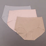 Rhonda Shear Women's 3 Pack Invisible Body Brief Panties