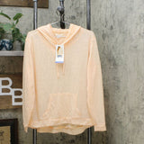Weatherproof Vintage Women's Lightweight Slub Knit Hoodie T-Shirt