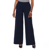NWT Motto Womens Ponte Knit Pull-On Wide-Leg Pant . 665081-Petite Petite Medium