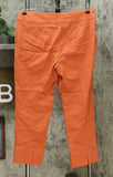 MarlaWynne FLATTERfit Stretch Twill Pants With Pockets Persimmon Petite 16