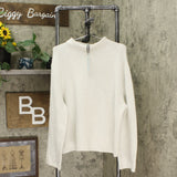 Prologue Women's Modern High Neck Pullover Sweater