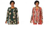 Antthony Women's 2 Piece Jacket and Cap Sleeve Top