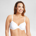 Simply Perfect by Warner's Full Figure Underarm Smooth Underwire Bra White 42C