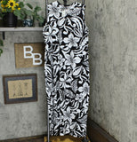 Denim & Co. Women's Perfect Jersey A-Line Maxi Dress With Keyhole Detail