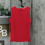 Karen Scott Petite Cotton Boat Neck Tank Top